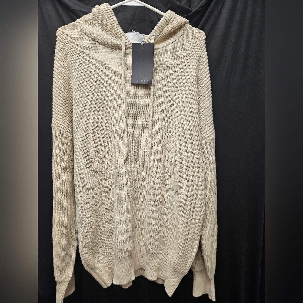 Dept anonym knit hoodie